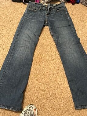 BKE Wendi 27 R Women's Boot Cut Jeans in Mid Blue Wash - Classic Everyday Style